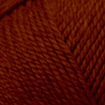 Пряжа для вязания Пехорка Мериносовая (50% шерсть, 50% акрил) 10х100г/200м цв.344 красная глина