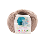 Пряжа Alize Baby Wool 167 бежевый