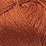 Пряжа для вязания Пехорка Блестящее лето (95% мерсеризованный хлопок 5% метанит) 5х100г/380м цв.194 рыжик