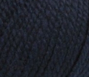 Пряжа для вязания Пехорка Мериносовая (50% шерсть, 50% акрил) 10х100г/200м цв.04 т.синий