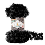 Пряжа для вязания Ализе Puffy Fur (100% полиэстер) 5х100г/6м цв.6101