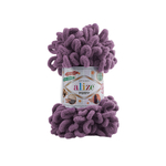 Пряжа для вязания Ализе Puffy (100% микрополиэстер) 5х100г/9.5м цв.437 лаванда