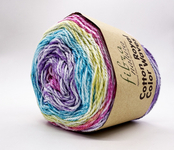 Пряжа для вязания FIBRA NATURA Cotton Royal Color Waves (100% хлопок) 5х100х210м цв.22-03 мультиколор