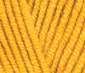 Пряжа для вязания Ализе Superlana midi (25% шерсть, 75% акрил) 5х100г/170м цв.002 шафран