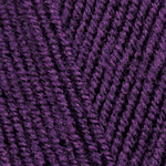 Пряжа для вязания Ализе Superlana midi (25% шерсть, 75% акрил) 5х100г/170м цв.111 сливовый