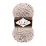 Пряжа для вязания Ализе LanaGold (49% шерсть, 51% акрил) 5х100г/240м цв. 585 камень