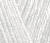 Пряжа для вязания Ализе Angora Gold (20% шерсть, 80% акрил) 5х100г/550м цв.071 св.серый