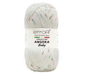 Пряжа для вязания ETROFIL Angora Baby (50% Полиамид, 35% Вискоза, 15% Ангора) 10х50х150м цв. SW005