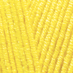 Пряжа для вязания Ализе Cotton Baby Soft (50% хлопок, 50% акрил) 5х100г/270м цв.113 цыпленок