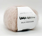 Пряжа для вязания LANA GATTO Silk Mohair (75% Мохер SuperKid 25% Шёлк) 5х25х250м цв. 6039