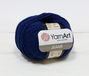 Пряжа Yarnart Jeans 54 т.синий