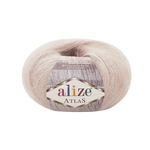Пряжа для вязания Ализе Atlas (49% шерсть, 51% полиэстер) 10х50г/250м цв.062 молочный