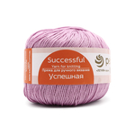 Пряжа для вязания ПЕХ Успешная (100% хлопок мерсеризованный) 10х50г/220м цв.29-Розовая сирень