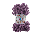 Пряжа для вязания Ализе Puffy (100% микрополиэстер) 5х100г/9.5м цв.437 лаванда
