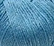 Пряжа для вязания Пехорка Блестящее лето (95% мерсеризованный хлопок 5% метанит) 5х100г/380м цв.005 голубой