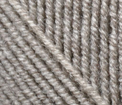 Пряжа для вязания Ализе Superlana midi (25% шерсть, 75% акрил) 5х100г/170м цв.207 св.коричневый