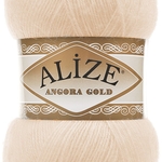 Пряжа для вязания Ализе Angora Gold (20% шерсть, 80% акрил) 5х100г/550м цв. 681 ярко-персиковый