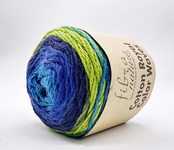 Пряжа для вязания FIBRA NATURA Cotton Royal Color Waves (100% хлопок) 5х100х210м цв.22-10 мультиколор