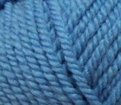Пряжа Пехорка 'Зимний вариант' 100гр. 100м (95% шерсть, 5% акрил объемный) цв. 05 Голубой