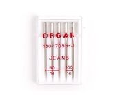 Иглы Organ джинсовые №90-100 для БШМ уп.5 игл