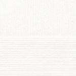 Пряжа для вязания Пехорка Детская объёмная (100% микрофибра) 5х100г/400м цв.001 белый