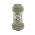 Пряжа для вязания Ализе Alpaca Royal New (55% акрил, 30% шерсть, 15% альпака) 5х100г/250м цв.285 зелёный миндаль