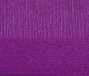 Пряжа для вязания Пехорка Вискоза натуральная (100% вискоза) 5х100г/400м цв.078 фиолетовый