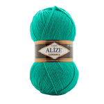Пряжа для вязания Ализе LanaGold (49% шерсть, 51% акрил) 5х100г/240м цв. 477 бирюзовый берег