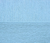 Пряжа для вязания ПЕХ Успешная (100% хлопок мерсеризованный) 10х50г/220м цв.005 голубой