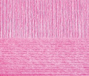 Пряжа для вязания Пехорка Вискоза натуральная (100% вискоза) 5х100г/400м цв.020 розовый