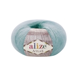 Пряжа для вязания Ализе Atlas (49% шерсть, 51% полиэстер) 10х50г/250м цв.114 мята