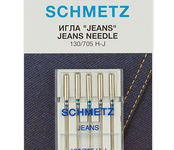 Иглы для джинсы Schmetz 130/705H-J № 90, уп.5 игл