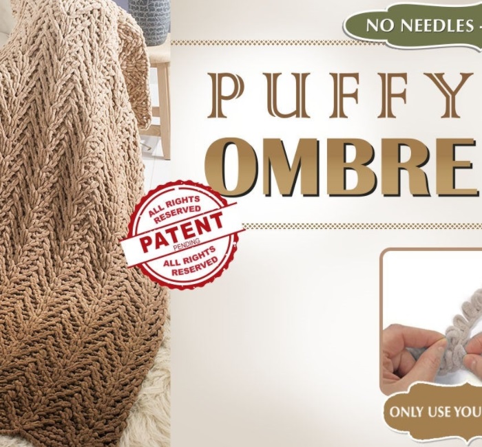 Puffy Fine Ombre Batik